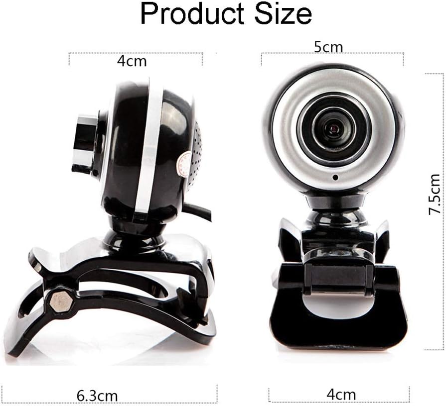 ARCH Online Class 480P HD Webcam Built-in Sound-Absorbing Microphone Computer Desktop for Streaming,Video Call Camera Live Video