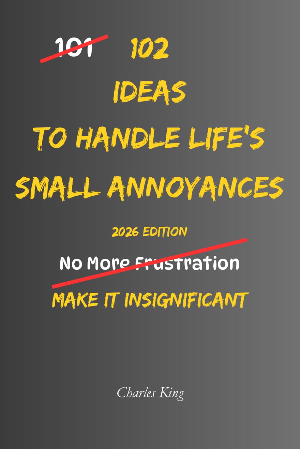 102 Ideas To Handle Life’s Small Annoyances: No Perfect Patience. Simple Ideas To Handle Delays, Reduce Irritation, Keep Small Things Small, and Respond More Calmly. (The 102 Series)