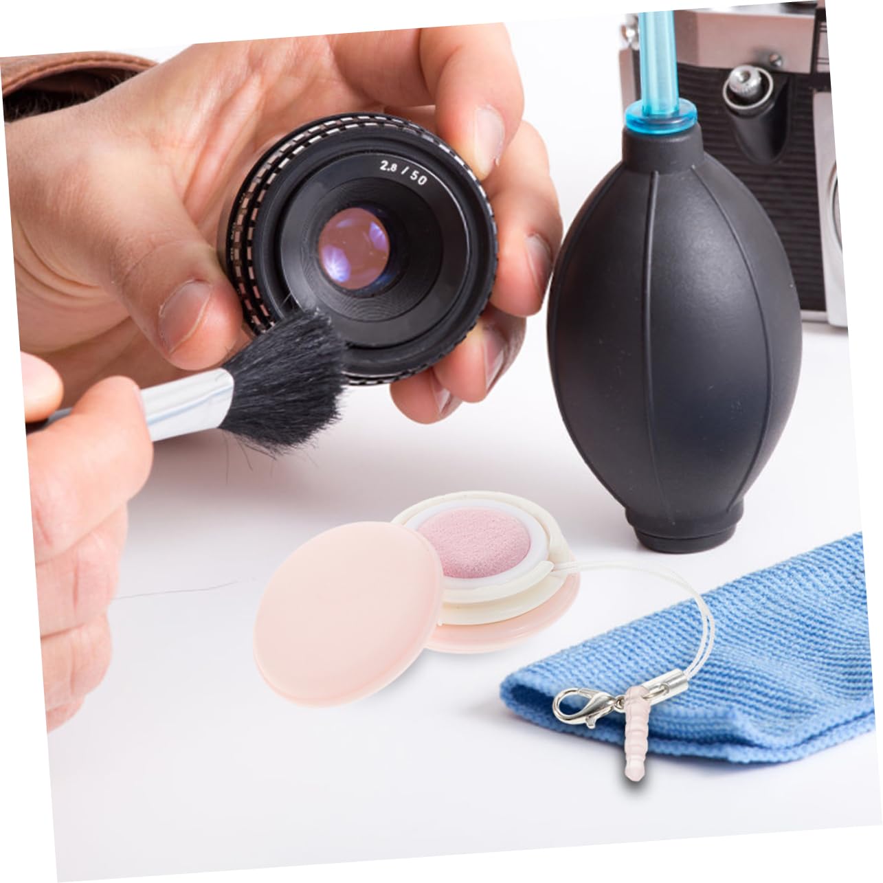 30piezas Paquete De Paños De Limpieza De Forma De Macarón Para Pantallas Lentes y Dispositivos Electrónicos Para Gafas y Teléfonos Portátil y