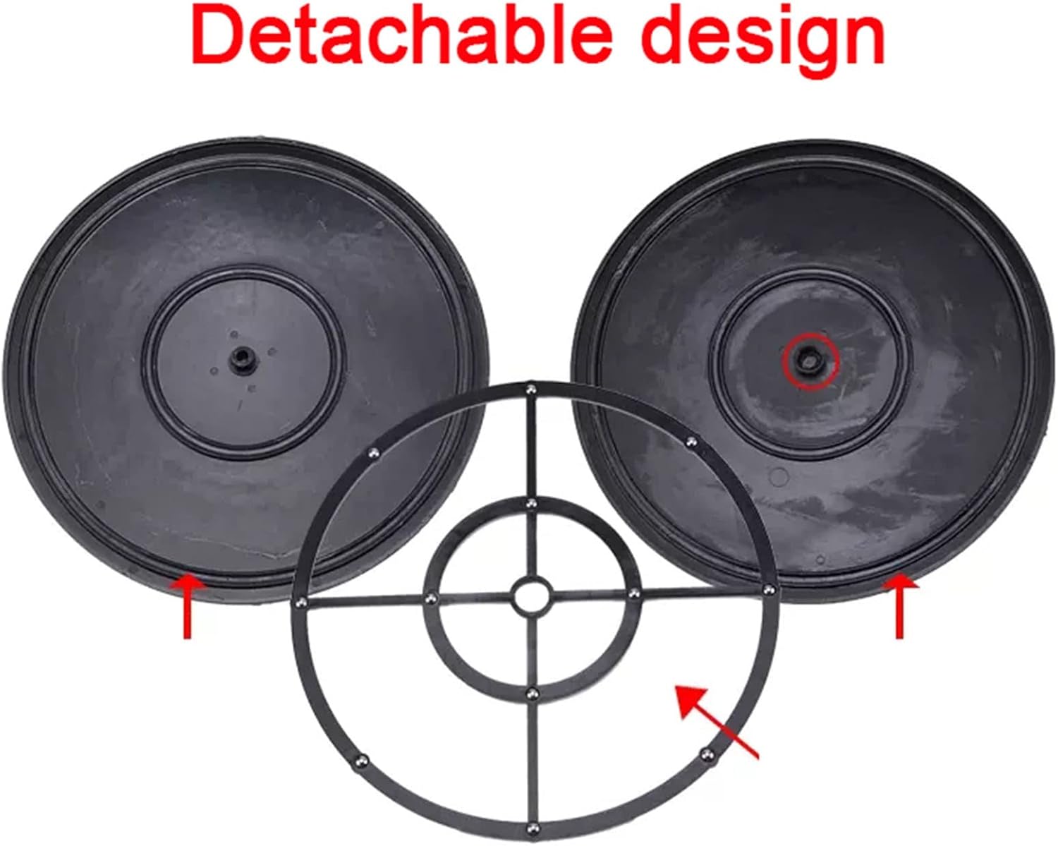 Rotating Swivel Display Stand, Round Airbrush Turn Table, Lazy Susan Rotating Platform, For Use With TV, Computer Monitors, Laptop, Bonsai Plants, Cake Decorating, Hifi Speakers (Size : 30cm)