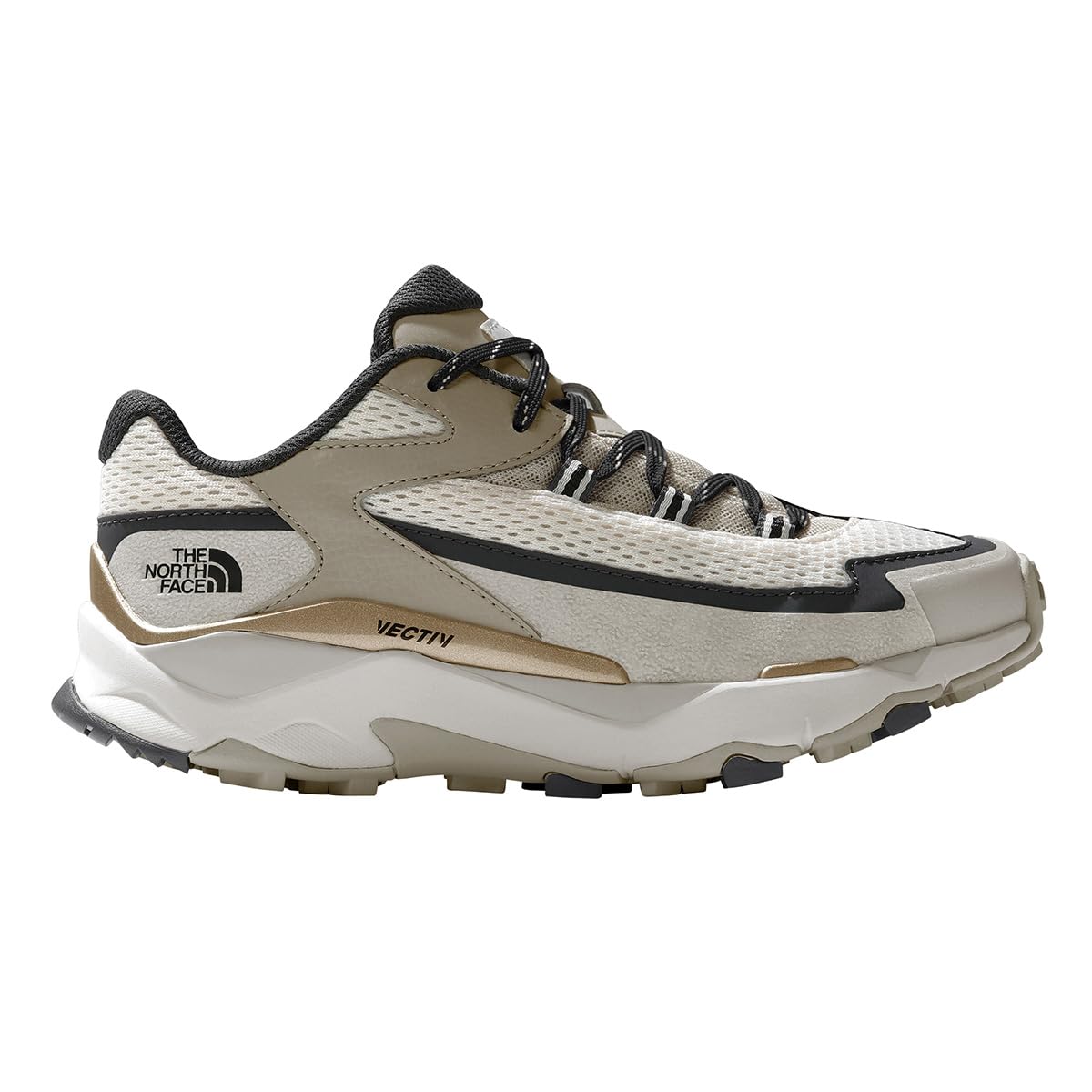 The North Face Womens Vectiv Taraval Track Shoe, Gardenia White Sandstone, 3 UK