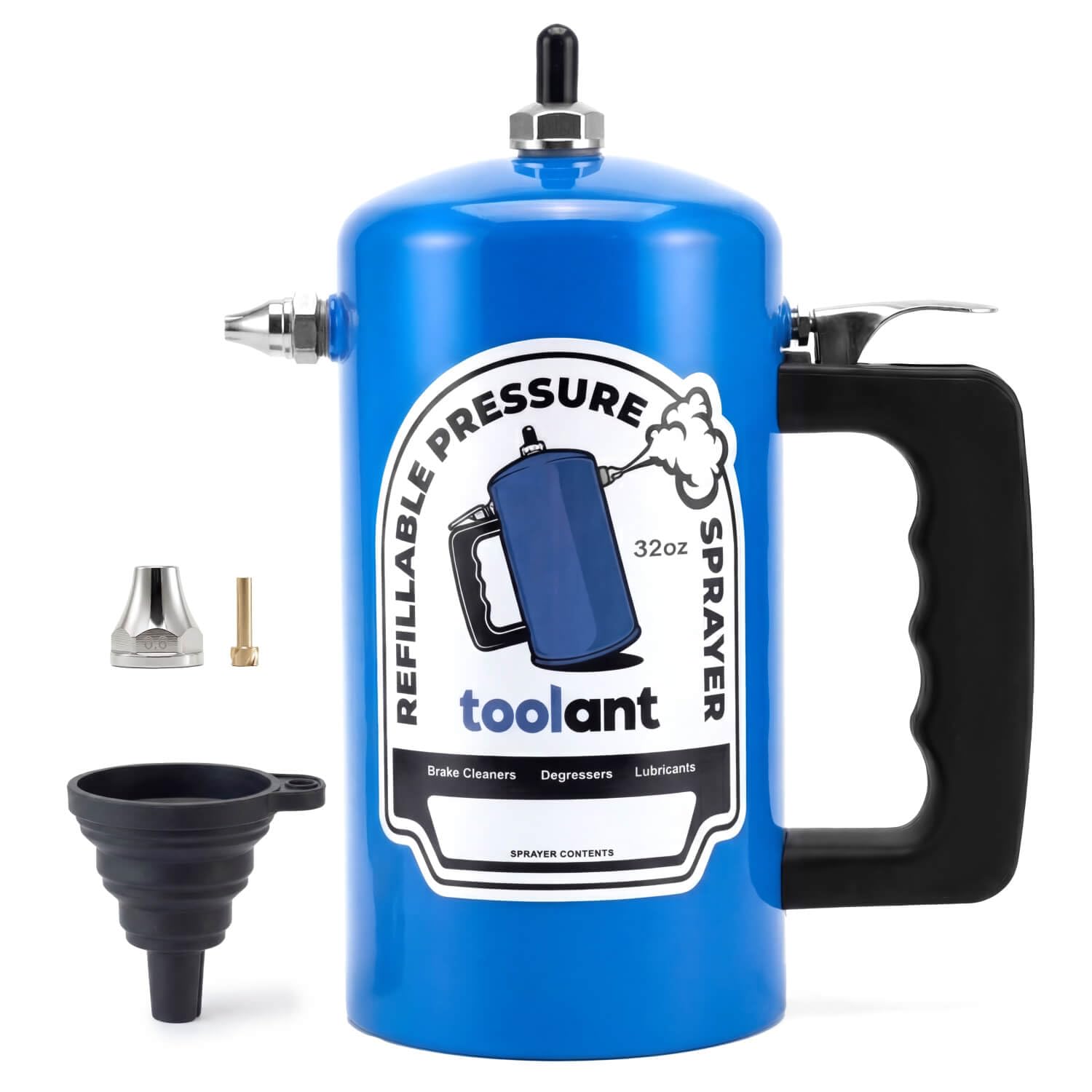 Toolant 32oz Pressurized Sprayer - 200 PSI -10