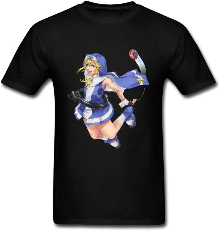 AneSwing Jumping Bridget Guilty Gear XX Casual Men's T Shirt