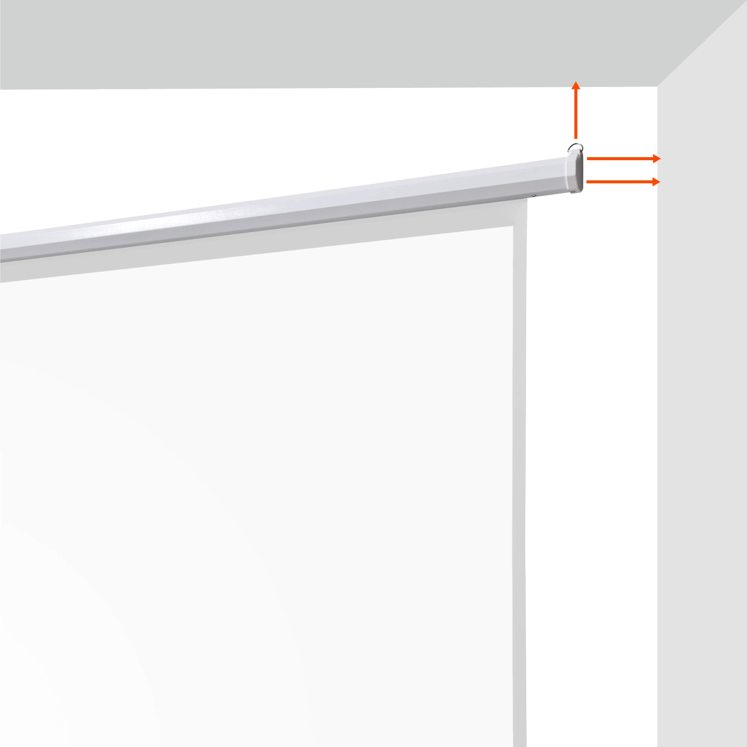 Celexon ivolum Motorleinwand 200 x 150cm,Heimkino-Leinwand