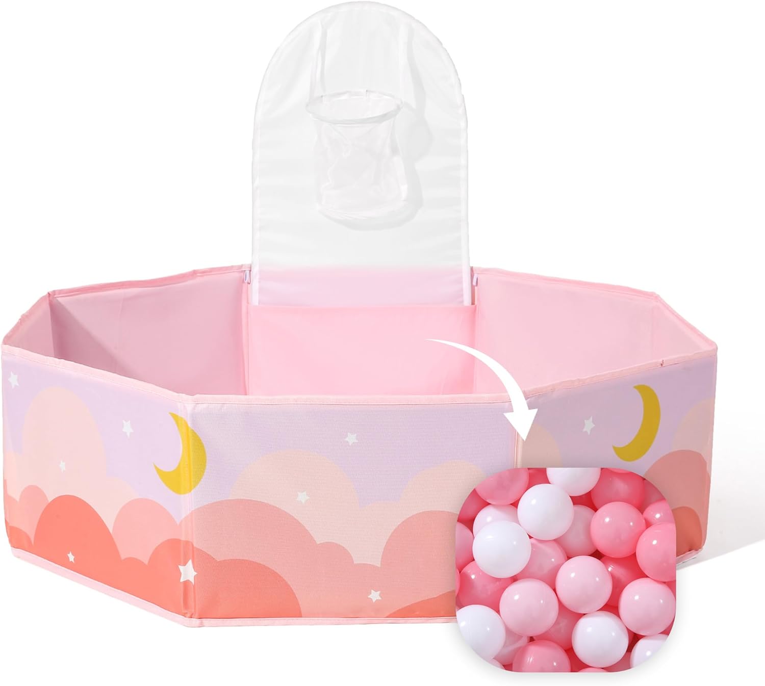 GOGOSO 500ball Pit Balls with Ball Pit