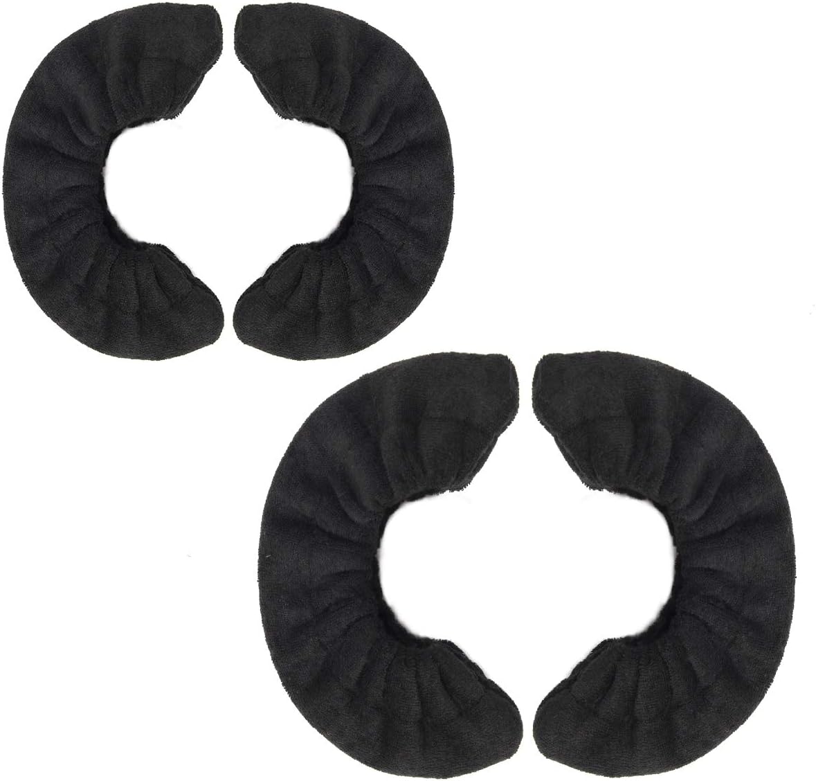 Coolrunner Ice Skate Blade Covers, Sports Blade Cover Skate Blade Protector for Hockey Skates, Figure Skates and Ice Skates, Black