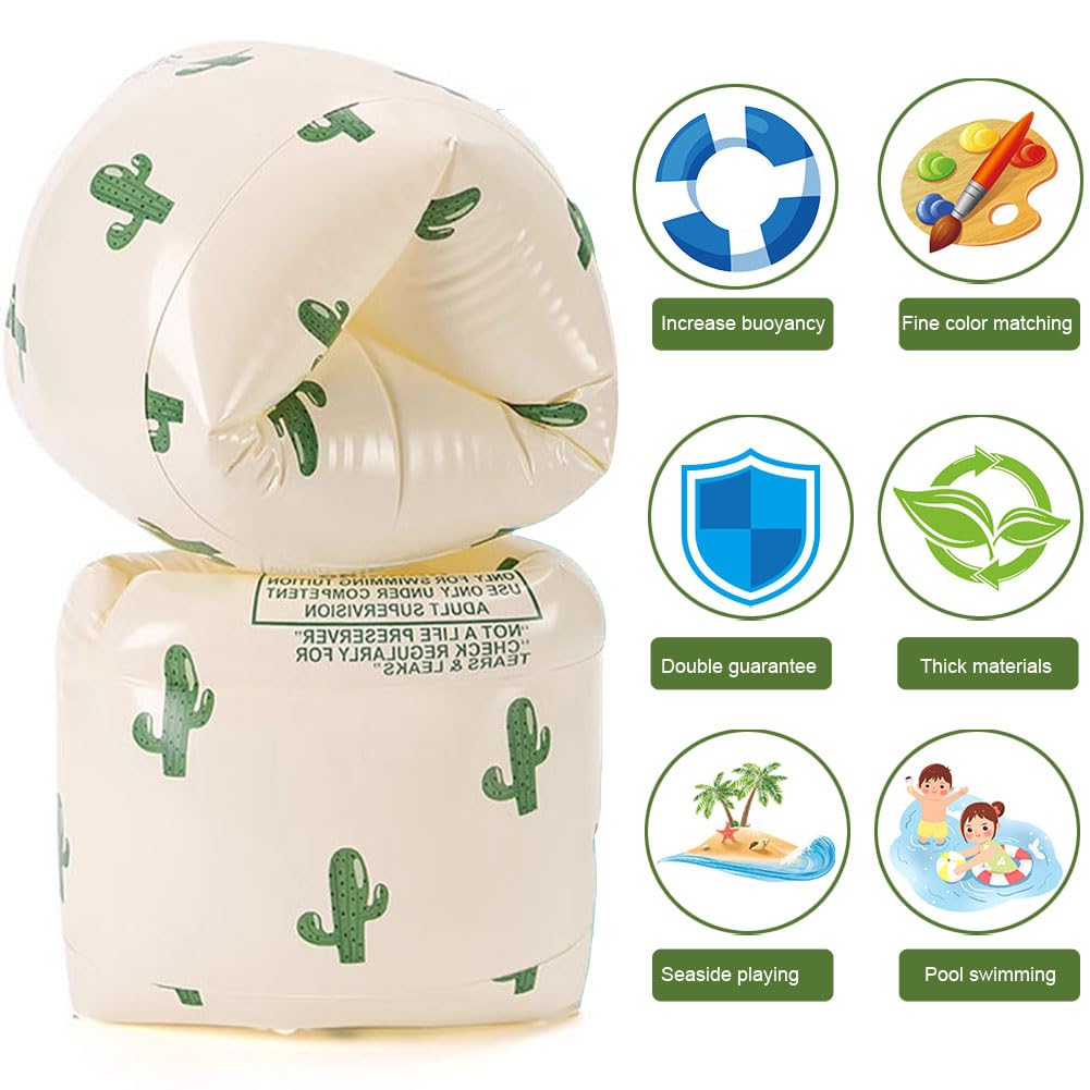 YOBOKO Aufblasbare Schwimmflügel - Schwimmlernhilfe Für Kinder & Erwachsene