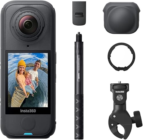 Insta360 X4 Air Pack Moto Multiview Nero grafite- Videoca… - 1