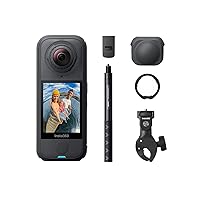 Insta360 X4 Air Pack Moto Multiview Nero grafite- Videocamera leggera 165g 8K 360