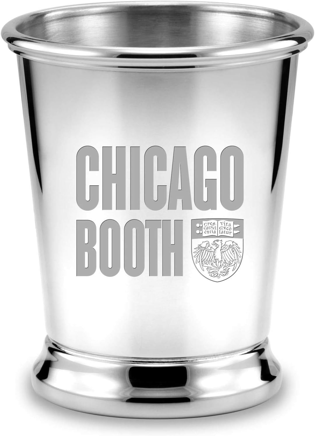 M. LA HART Chicago Booth Pewter Julep Cup