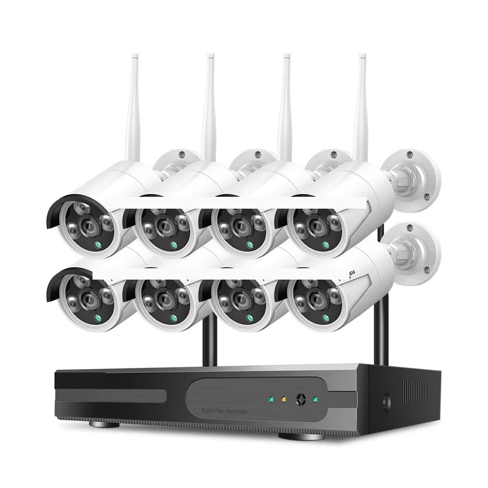 Kit de caméra de sécurité WiFi 5MP Humain