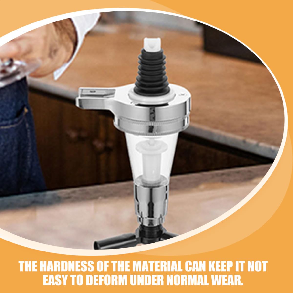 Dispensador de Botellas de Bebidas Alcohólicas para Cócteles y Jarabes, 2 Piezas, Capacidad 25ml, Material Plástico y Acero Inoxidable, Fácil de Limpiar para Bares Color Aleatorio