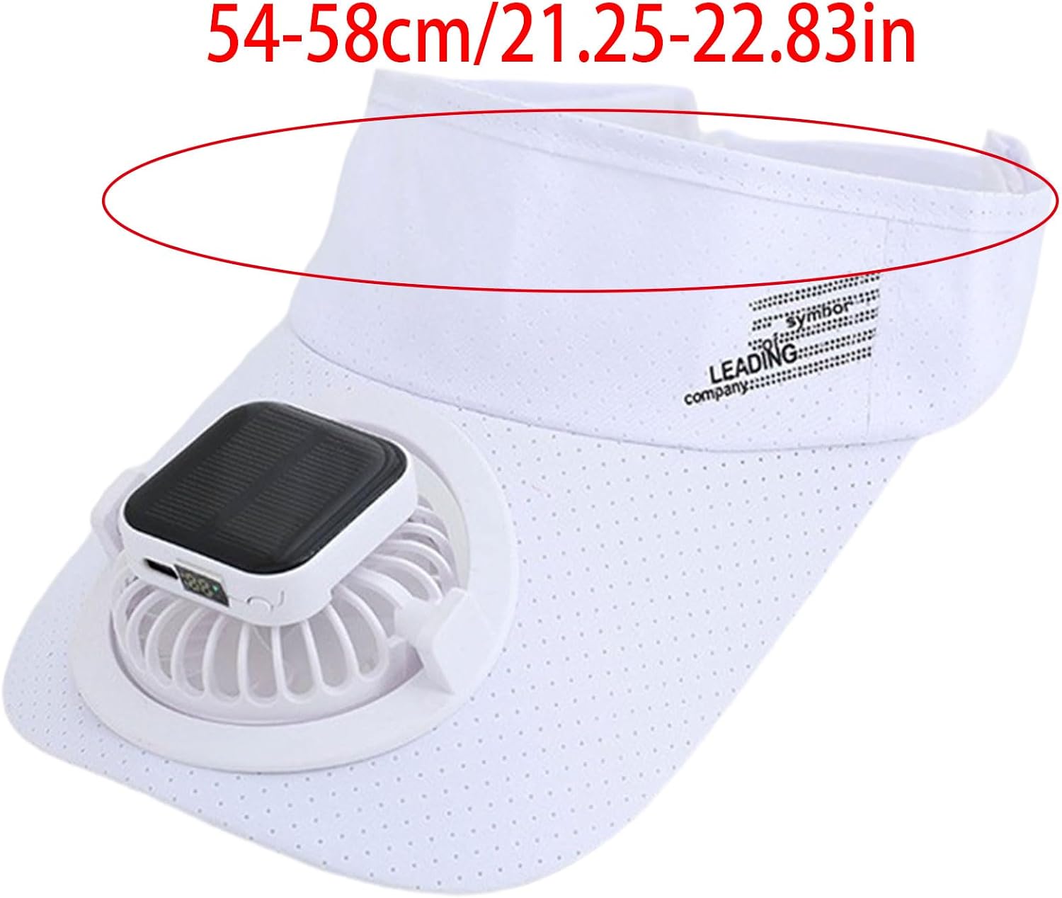 Popular Sun Hat with USB Charging Solar Power Cooling Fan for Running and Hiking Outdoor Activity Sport Headwear USB Fan Hat