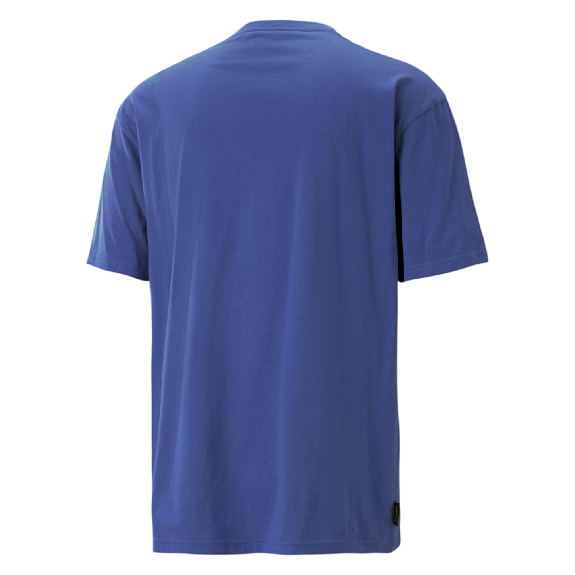 PUMA Męska koszulka z nadrukiem drużyny Tops, Royal Sapphire Blue, L