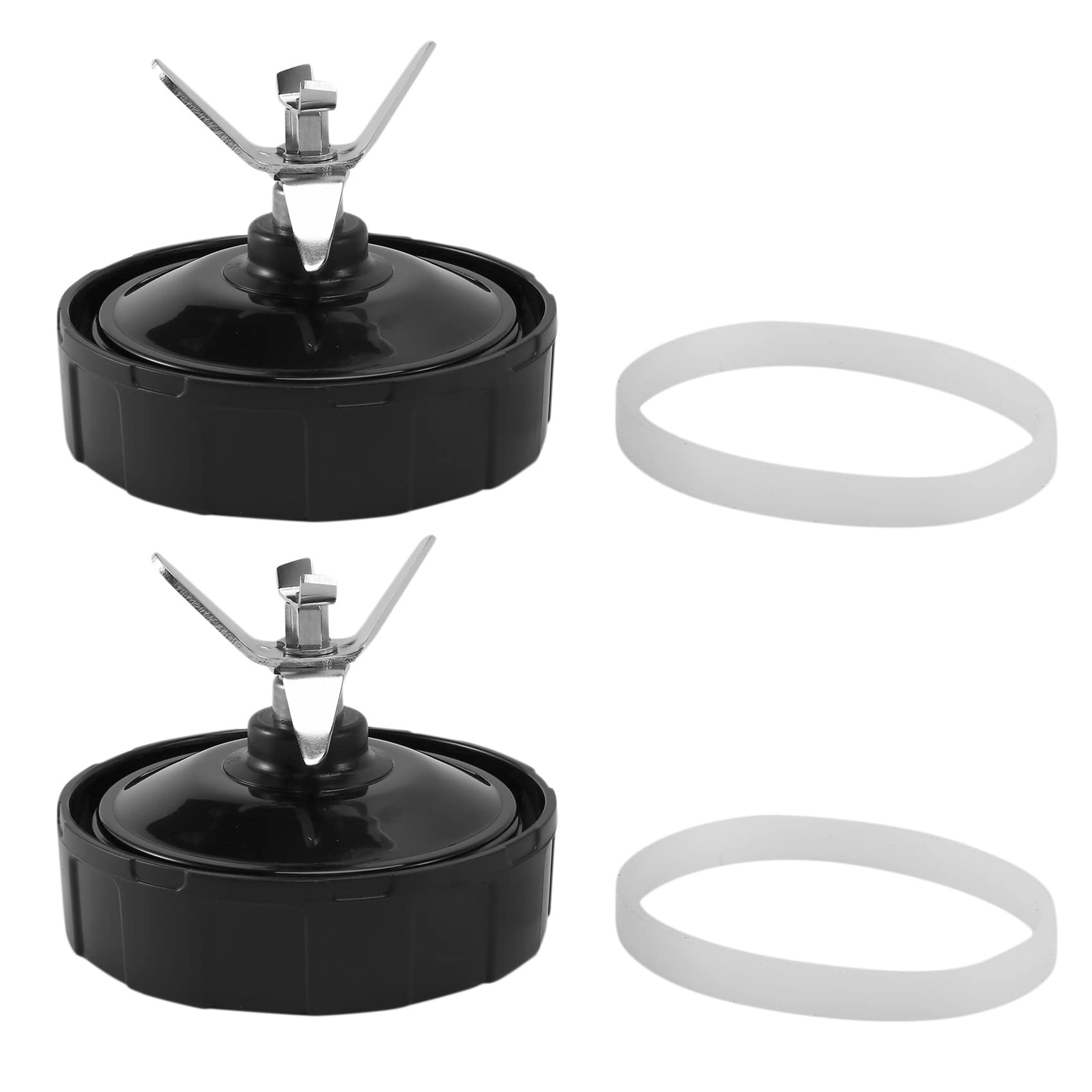 Hndhbfgrt 7 Fin Extractor Blade Replacement Parts for Juicer for Auto IQ BL482 BL642 BL642 BL2013 (6 Pc)