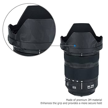 Amazon | カメラレンズ 保護レザーフィルムPanasonic Lumix S 24