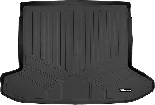 Miniatura 61 de SMARTLINER Alfombrillas de piso de 2 filas y forro de carga detrás de la tercera fila compatibles con Hyundai Palisade 2020-2025 Hyundai Elantra