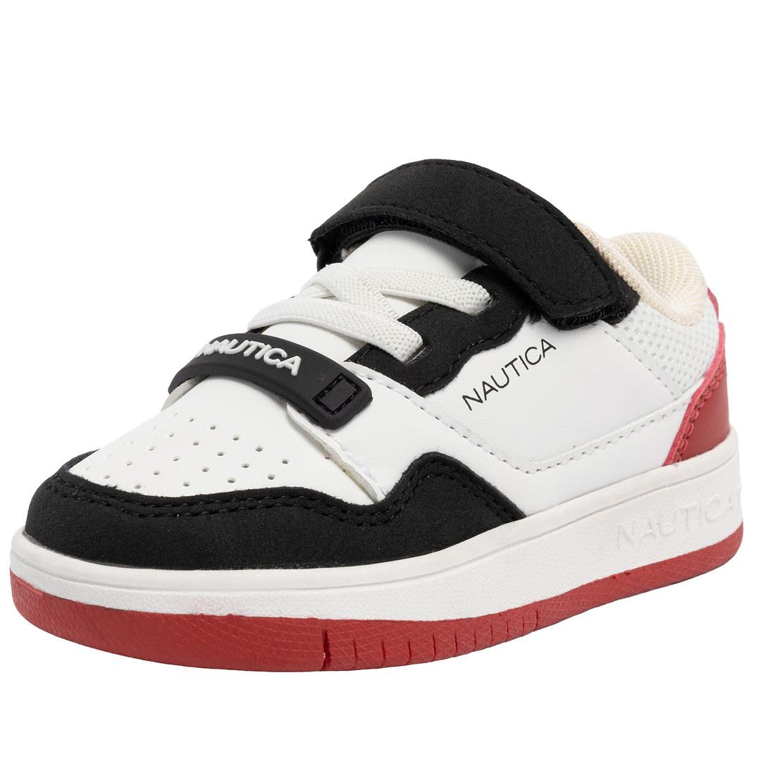 Nautica Kids Adjustable Strap Shoes | Comfortable Casual Sneakers for Boys and Girls, Toddlers &amp; Little Kids
