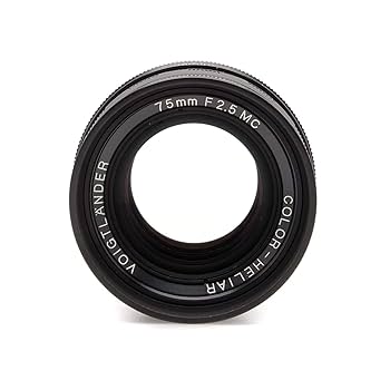VOIGTLANDER COLOR-HELIAR 75mm F2.5 ブラック Voigtlander 75mm f2.5 Color-Heliar Lens - YouTube