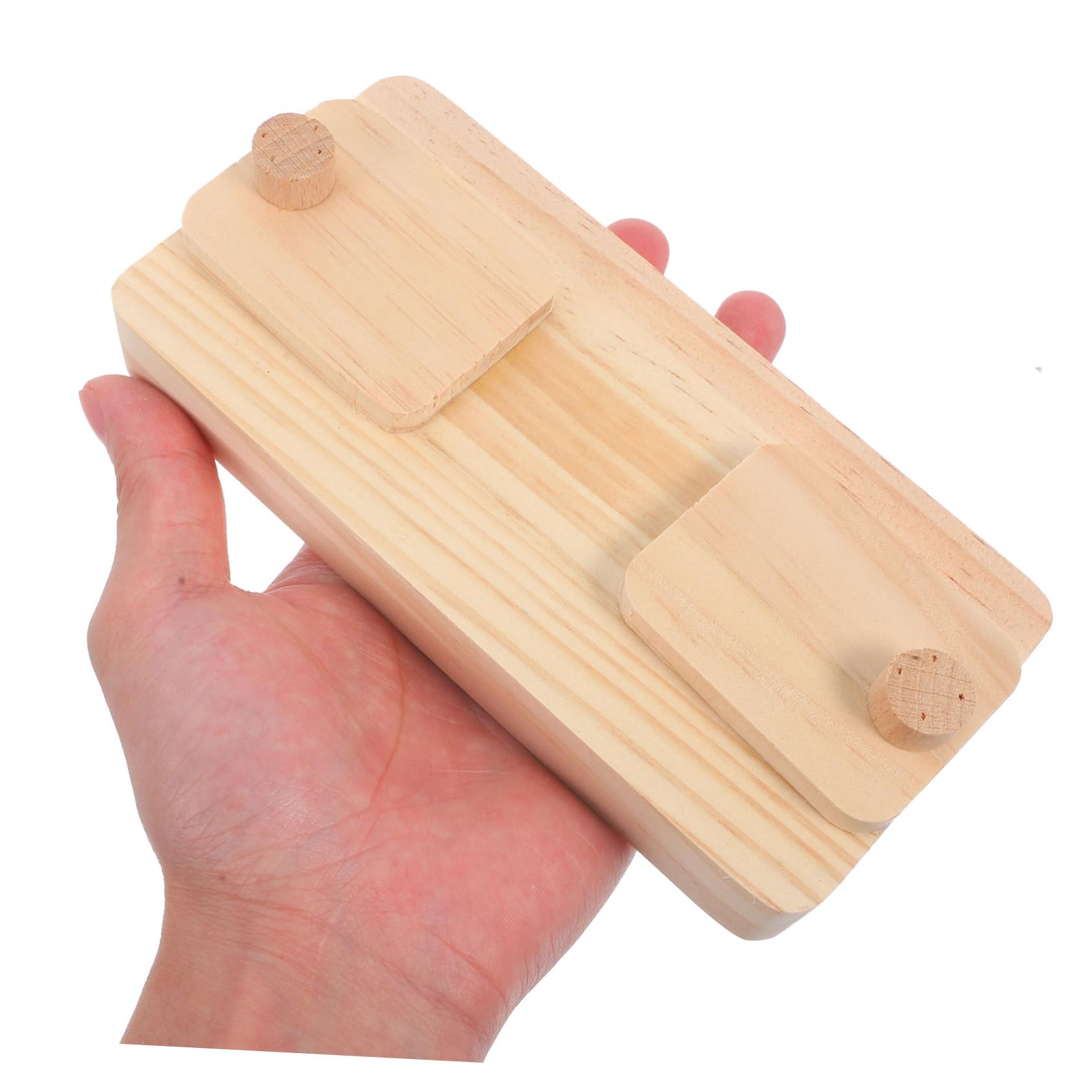 VANZACK 10pezzi Giocattoli Per Criceti Legno Gioco Di Ricerca Del Cibo Per Piccoli Animali Stimola Attività e Esplorazione Naturale Accessorio Divertente Per Criceti e Cavia