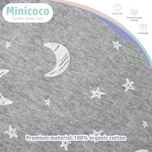 Image of 0.5 Tog Wearable Blanket with Detachable Long Sleeves, Footie Jumpsuit for 9-36 Months