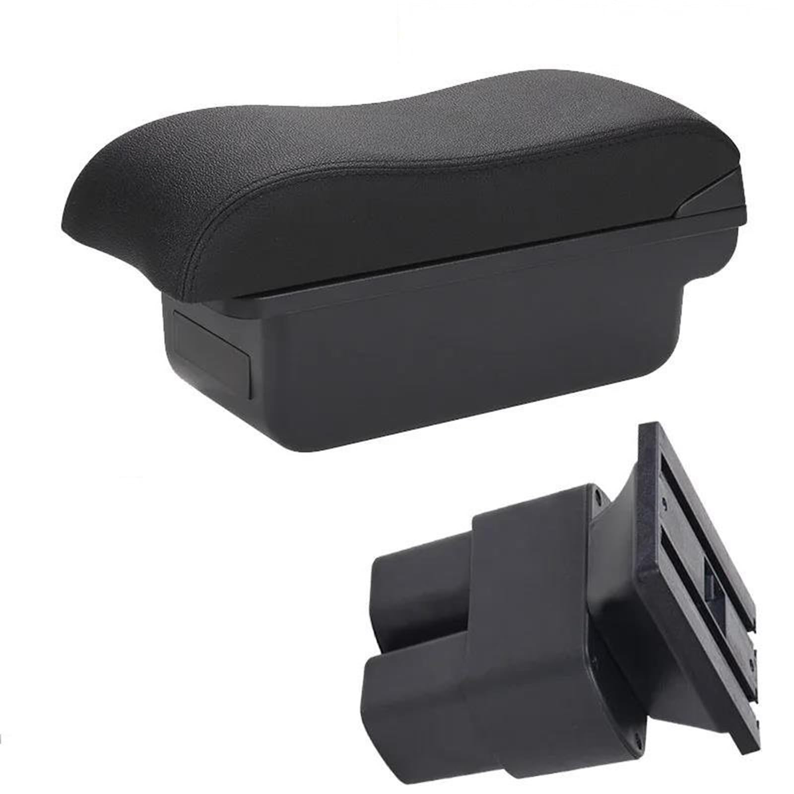Hjkdsz Type B Cars Armrest Box Protector Curved Surface Center Console Storage For Nissan Nv200 For Evalia Replacement Accessories(Type B)