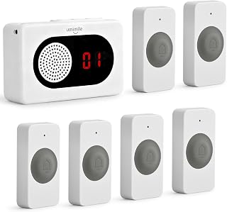 Umimile Caregiver Pager Wireless Call Button for Home, Nurse Alert