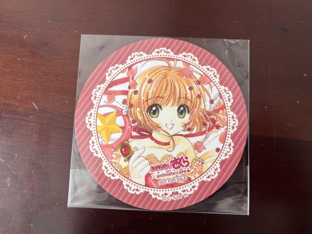 カードキャプターさくら コースター フラットガシャポン】カードキャプターさくら アクリル