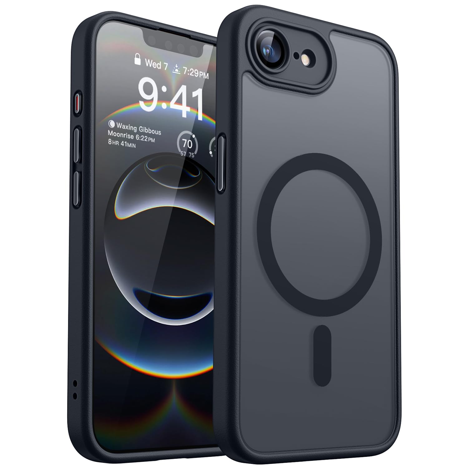 CANSHN Magnetisch für iPhone 13 14 15 16 Hülle 0606