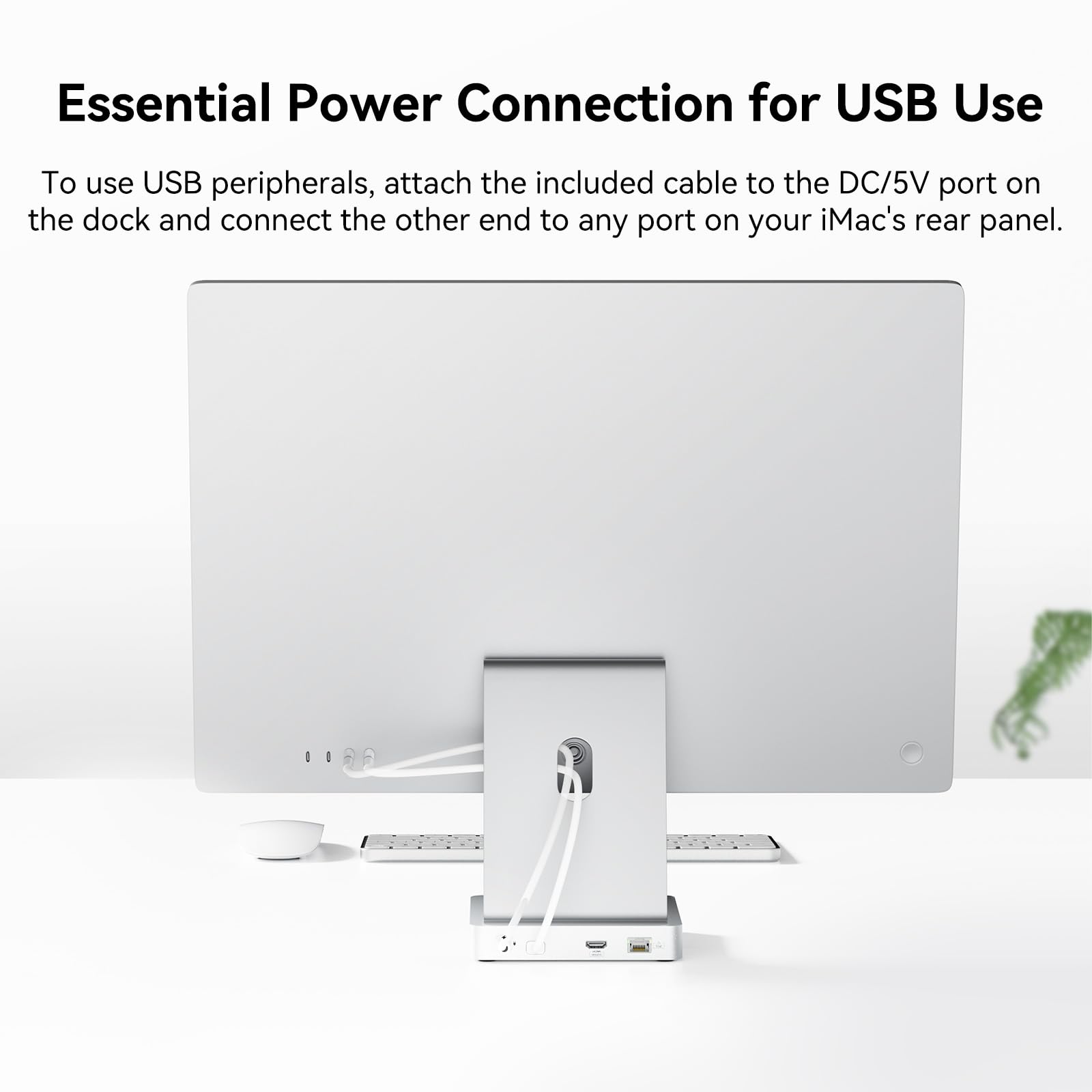 AGEEN Hub USB mejorado de 10 Gbps de 14 puertos para iMac de 24 pulgadas 2021/2023/2024 M1/M3/M4, accesorios iMac con 5 USB-A 3.2, 2 USB-C 3.2, HDMI 4K a 60Hz, Gigabit Ethernet, SD/TF, carcasa SSD