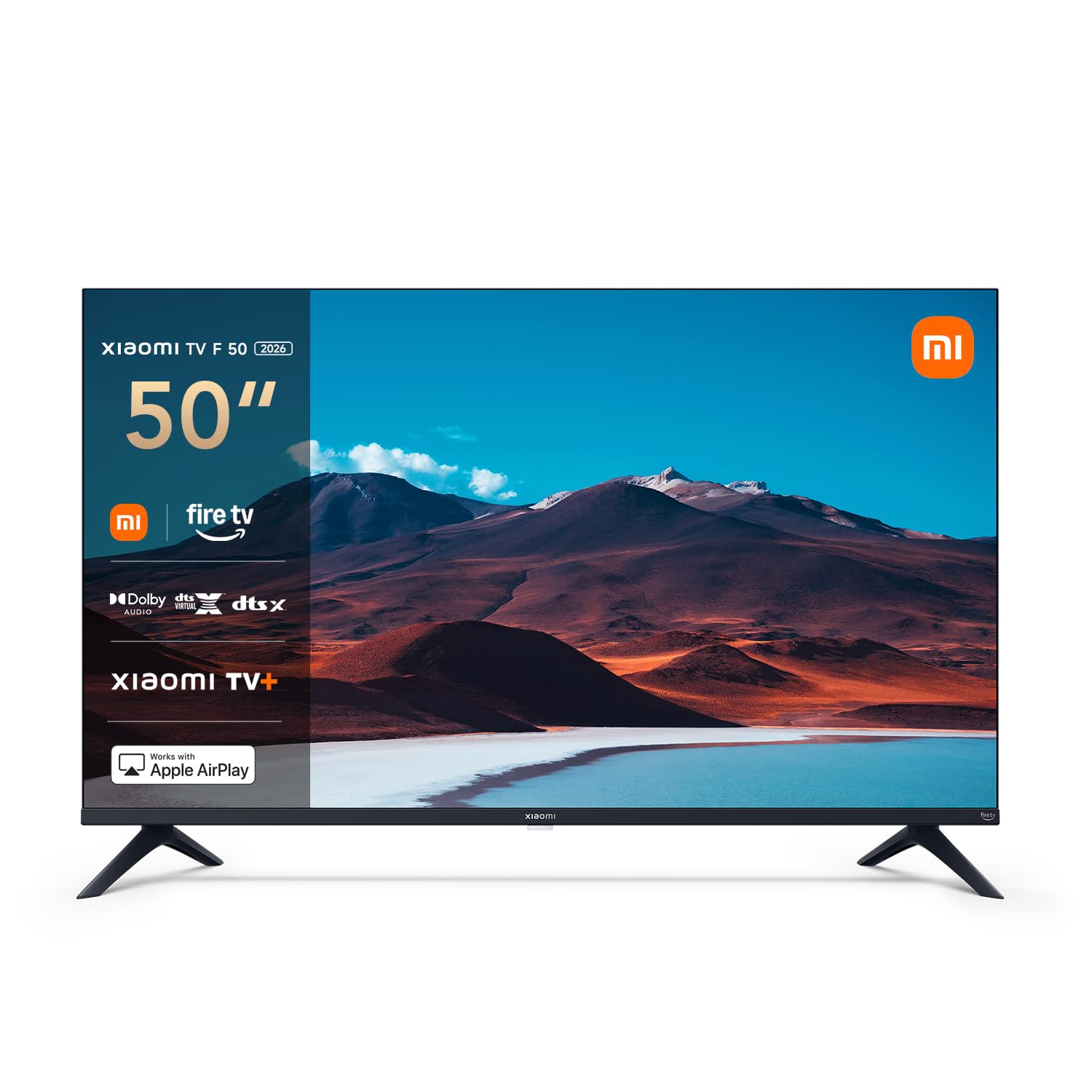 Xiaomi TV F 50 2026, 50 Pulgadas (127 cm), Smart 4K UHD, Fire, HDR, MEMC, Modo Game Boost 120 Hz, Control por Voz con Alexa, 2GB+32GB, Compatible con Apple AirPlay, Color Negro 2 61GEi3R2F2L