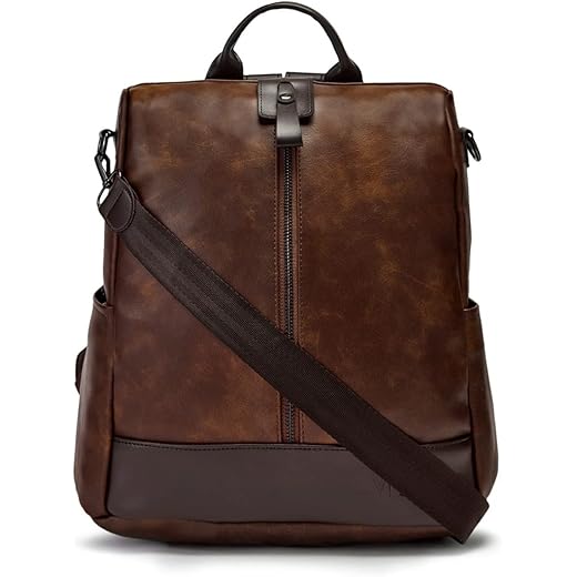 Brown Backpack Bag 13 Inch