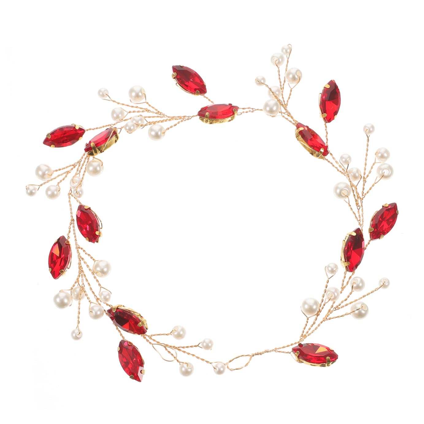 Healeved 5piezas Diadema De Perlas Para Novia Tocado Nupcial Decoración De Cabello Para Bodas Accesorio Elegante Para Fiestas y Eventos Especiales