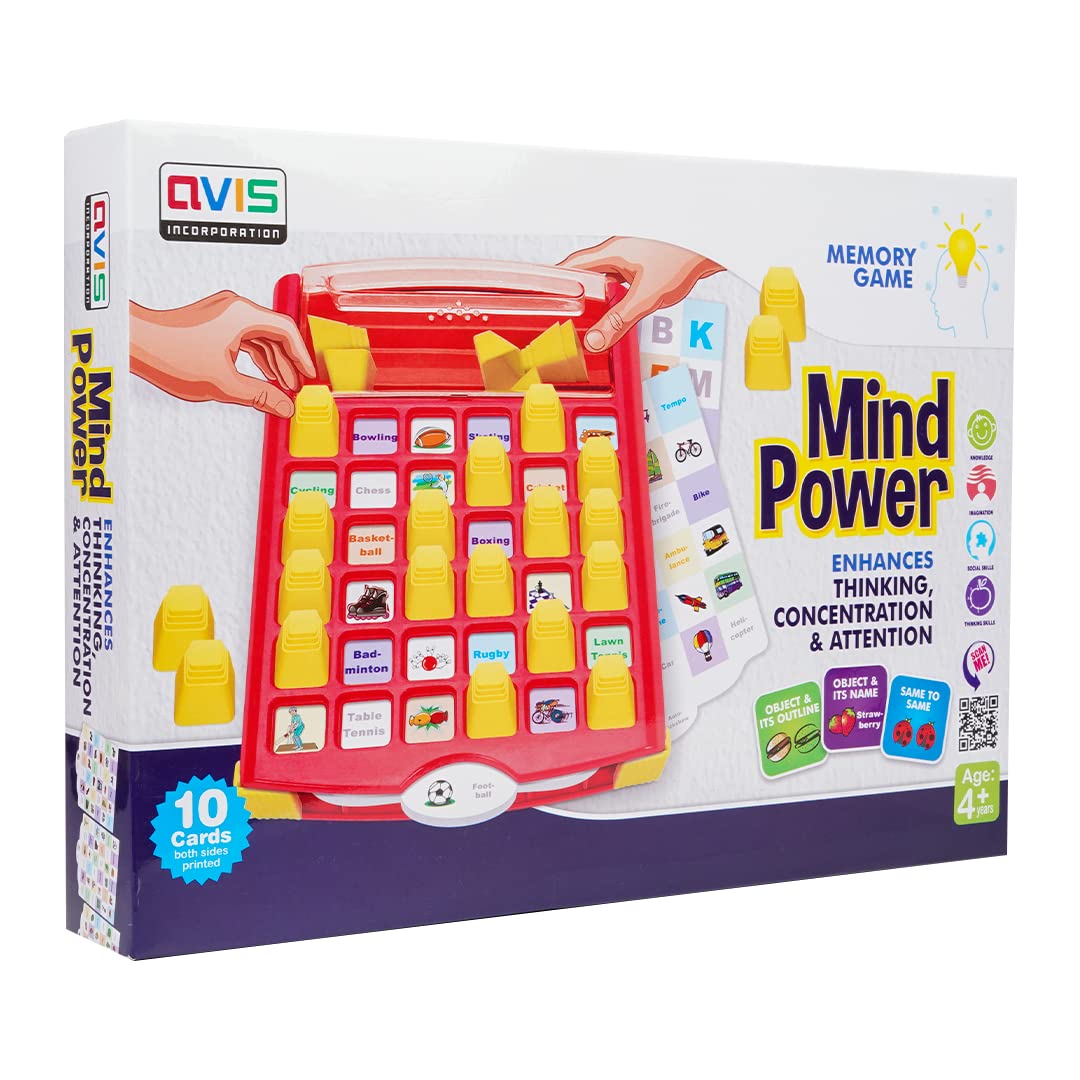 Ratnas Avis Mind Power Memory Game for Kids 4+ (B0BRY2N644) Amazon Price History, Amazon Price Tracker