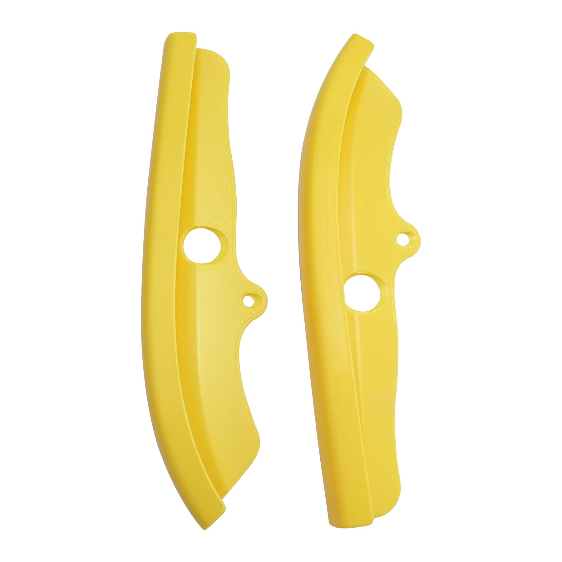 Bumper Guard Front Bumper Lip Splitter Protector for Dodge Challenger R/T Scat Pack 2015-2020, Left Driver and Right Passenger Side Bumper Thumper Coverage Shock Absorbing, 68327082AA 68327083AA