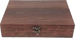 蓋付き収納ボックス 木製 小型 軽量 レトロ風 木箱 小物入れ 整理用 インテリア 装飾