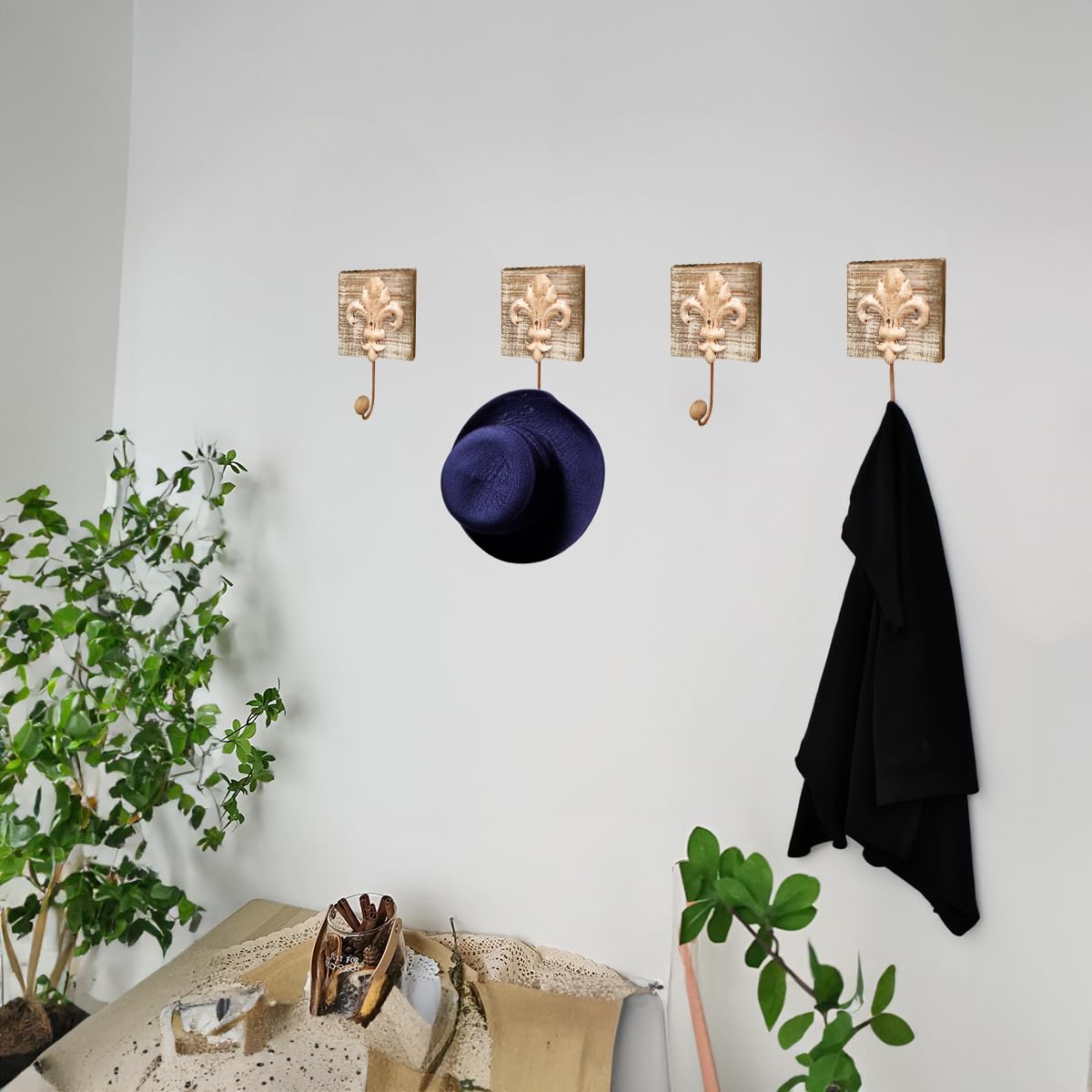 Esschert Design TT209 - Gancho Marrón