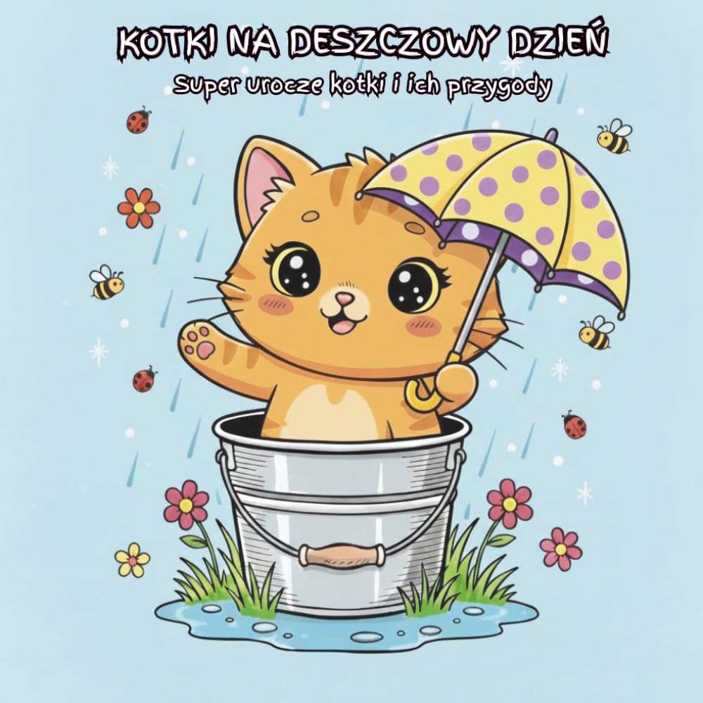 Kotki na desczowy dzień: Super urocze kotki i ich przygody