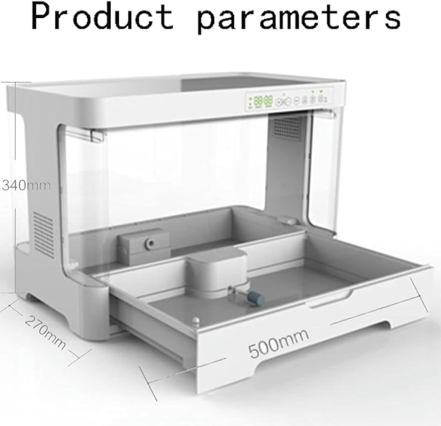 Hydroponics Growing System,20W LED Grow Light + Automatic Timer + 4L Water Tank, Hydroponic Growing Kits - Intelligent Growing System, Smart Garden~/