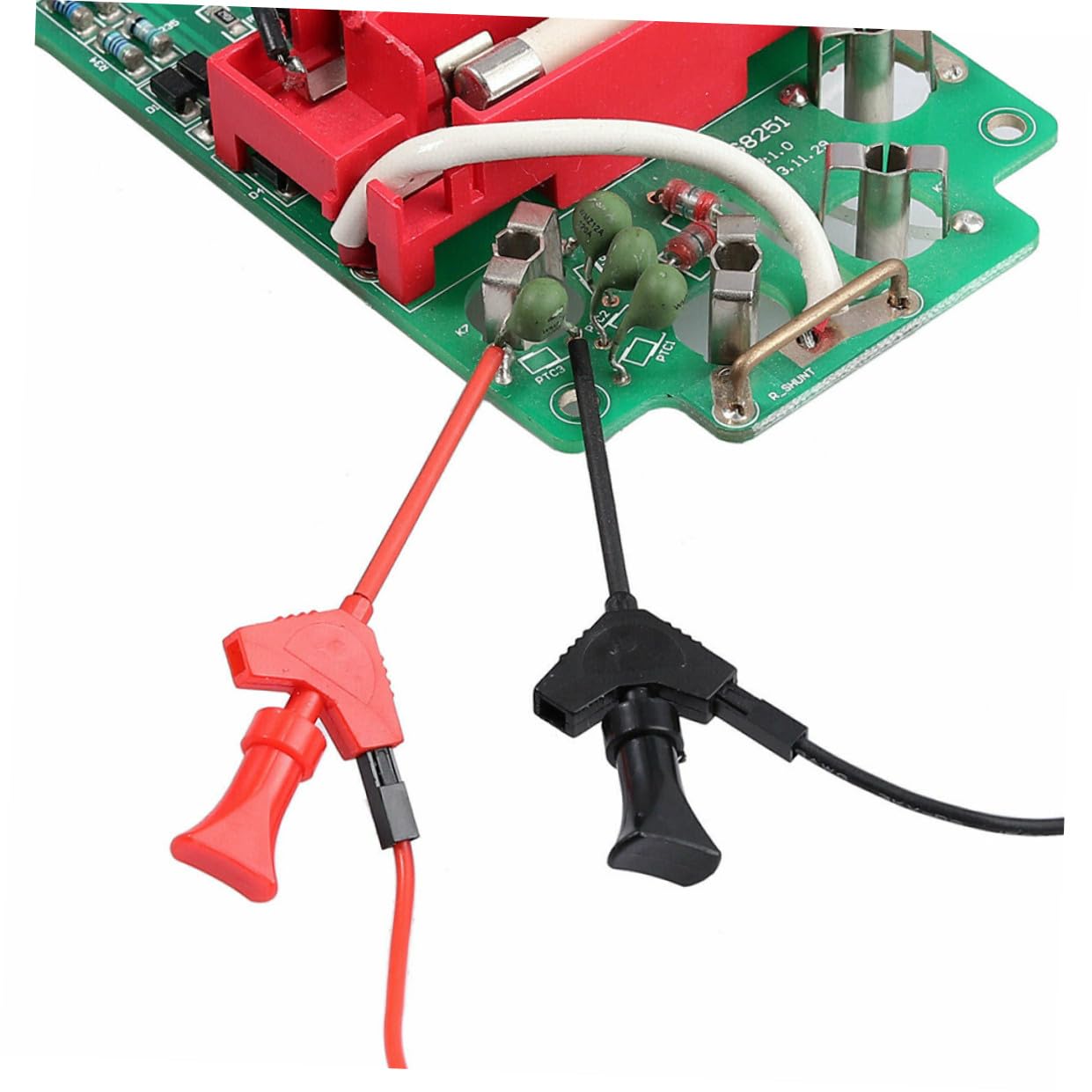 Kit Puntali Multimetro con Cavi a Molla per Strumenti di Misura Elettrica Sonda Test Plug per Test Isolamento e Circuiti