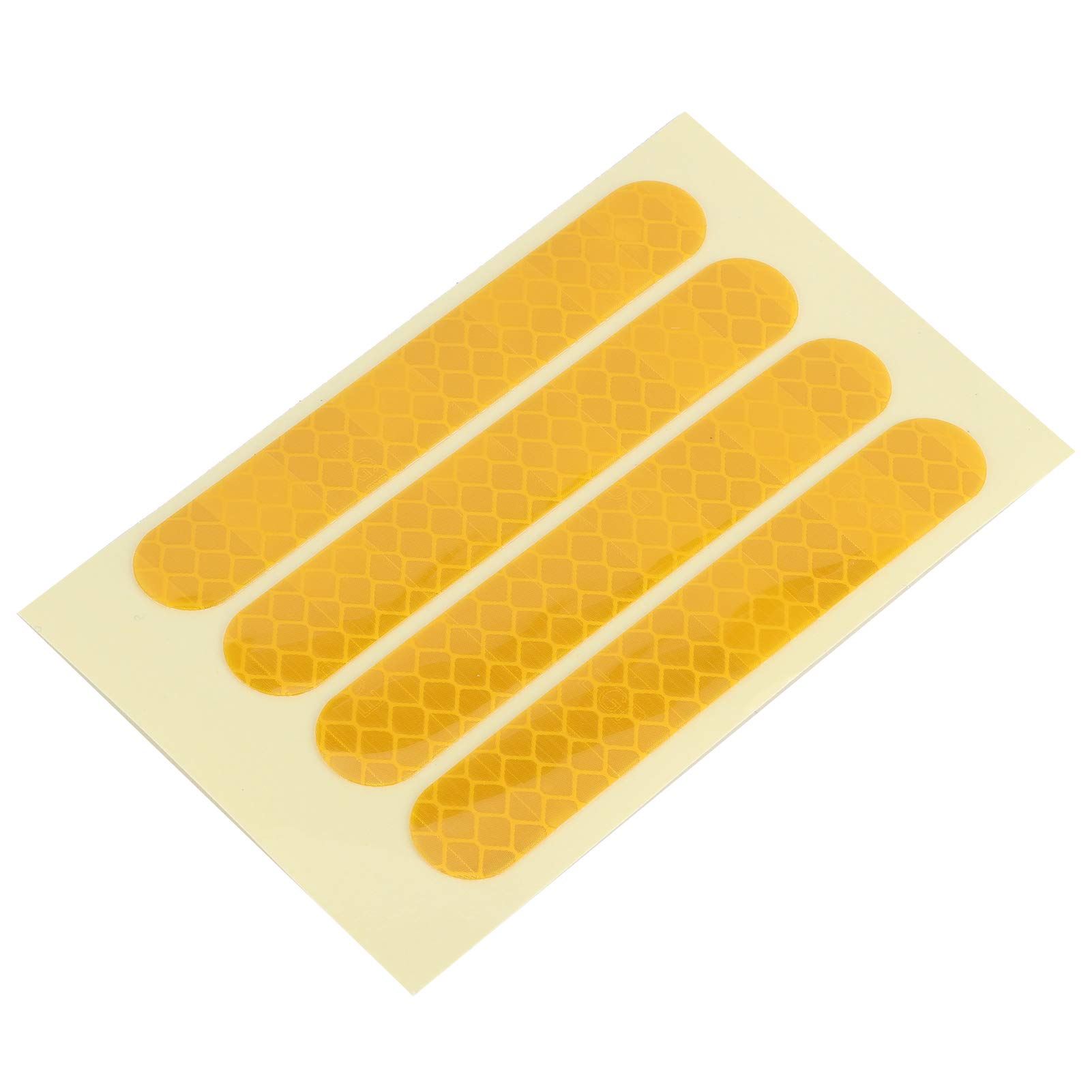 Sticker Réfléchissant Ensemble pour le Scooter électrique G30, une luminosité Réfléchissante élevée, Améliorer la sécurité de la Conduite la Nuit, Matériau PVC (YELLOW)