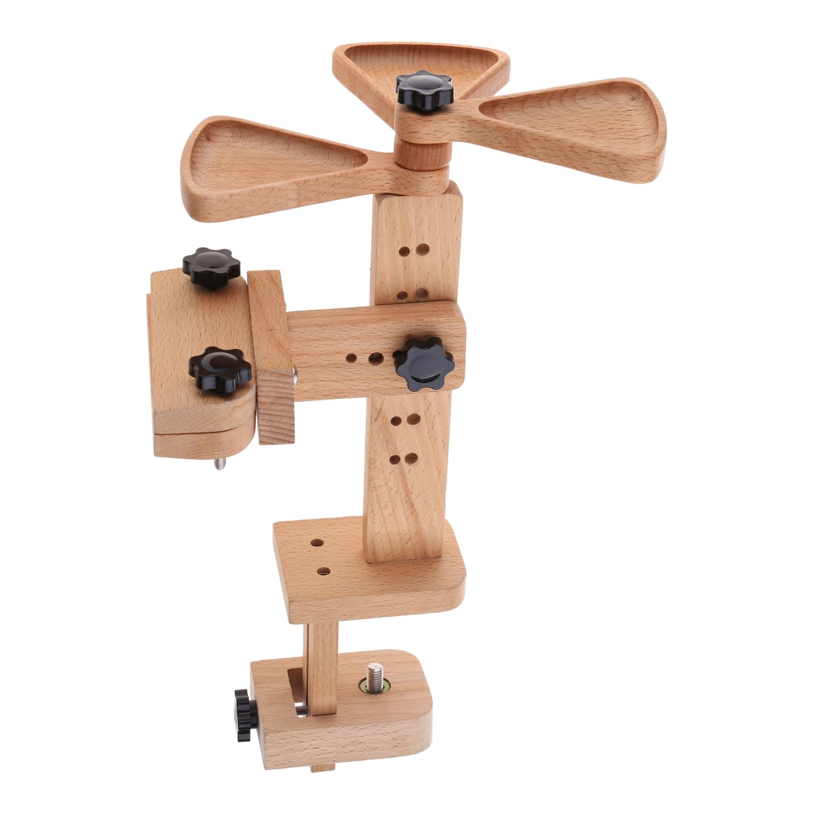 Supporto Regolabile Per Ricamo A Punto Croce - 6 Cerchi, Girevole 360° - Foto 2