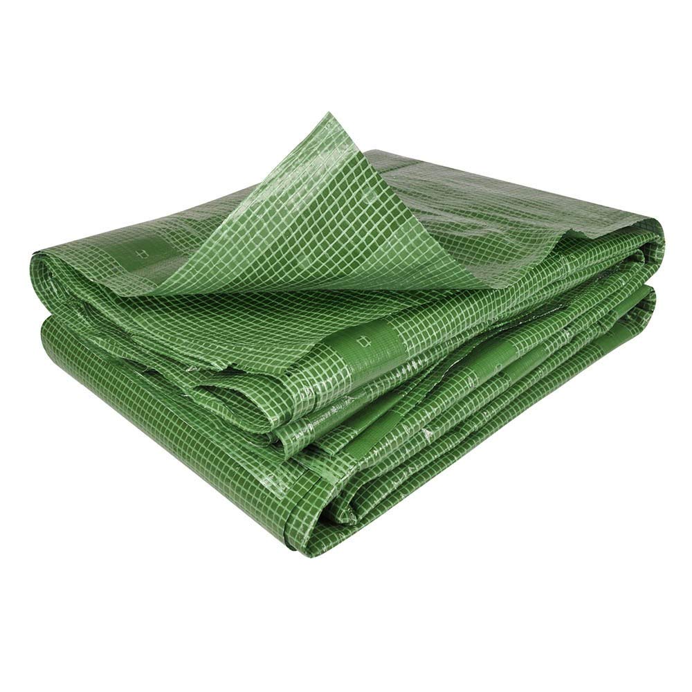 Bâche armée Verte 160g/m2 découpable - 4 x 10 - Vert
