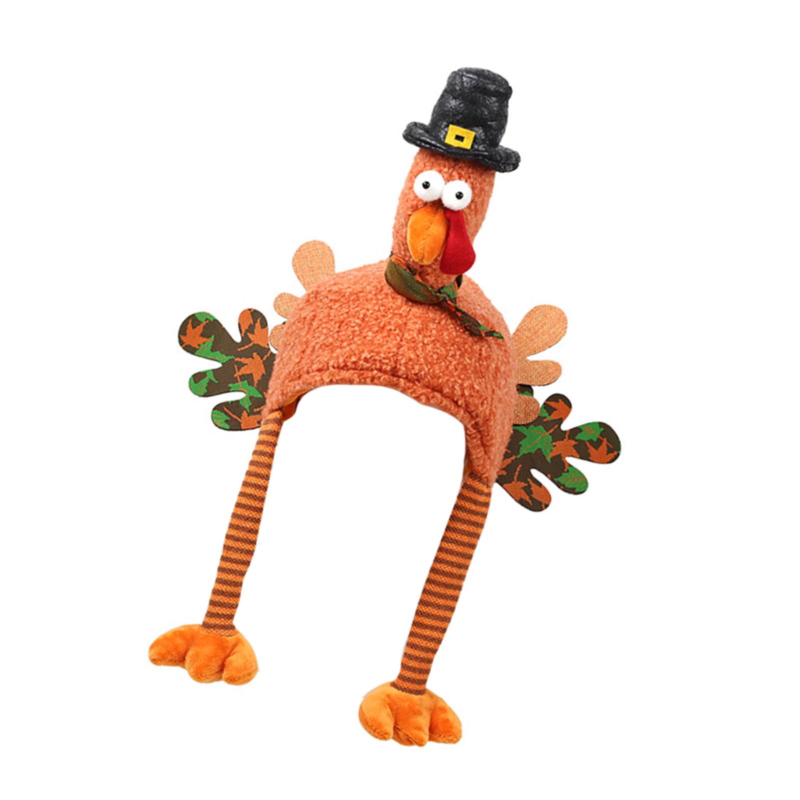Jazuaiao Festival Turkey Hat Delicate Turkey Hat for Adults and Enhancing Christmas and Thanksgiving Spirits Family Gathering Entertainment