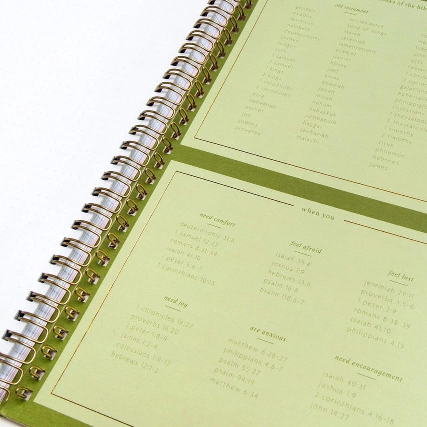 Bible Journal, Sermon Notes Notebook, Bible Study Notebook, Christian Journals for Women (Blush Pink)