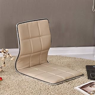 GCE Silla de Suelo Japonesa sin Patas Silla de Madera Tatami meditación Ventana de bahía sillón sofá Perezoso para Leer TV