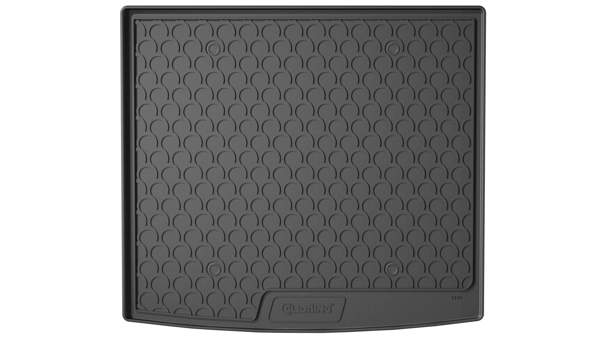 Tappeto Bagagliaio in Rubbasol (Gomma) Compatibile con Audi Q3 Sportback (F3N) 2019- (Piano di carico Alto variabile)