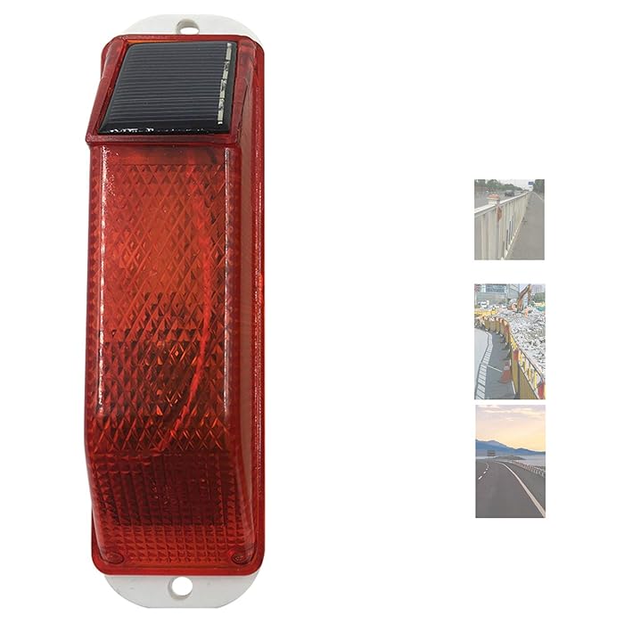 Buy Solar Warning Light Sensitive Strobe Flash Warning LED Caution Lamp