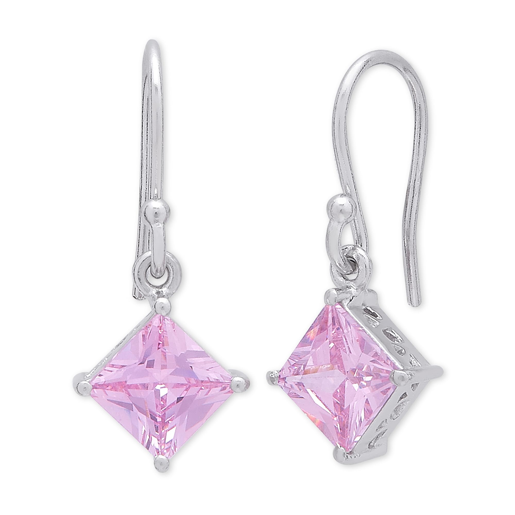 ZAVYA 925 Sterling Silver Cubic Zirconia Drop Silver Plating Drop Earrings | | Gift for Women and Girls | With Certificate of Authenticity and 925 Hallmark (B0C7KV4Z4S) Amazon Price History, Amazon Price Tracker