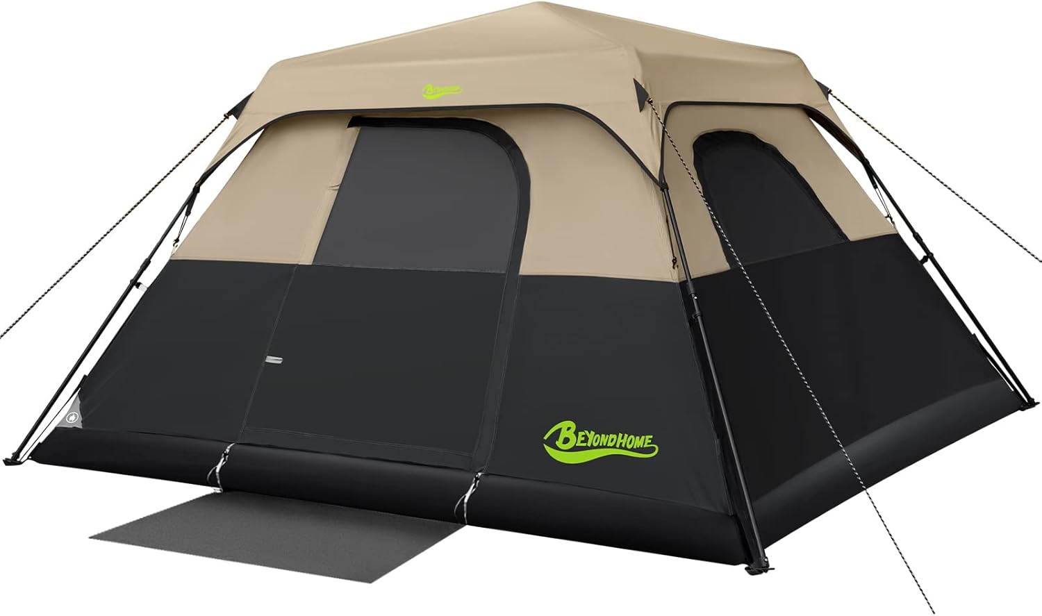 BeyondHOME Person Instant Cabin Tent, 60 Sec Setup Family